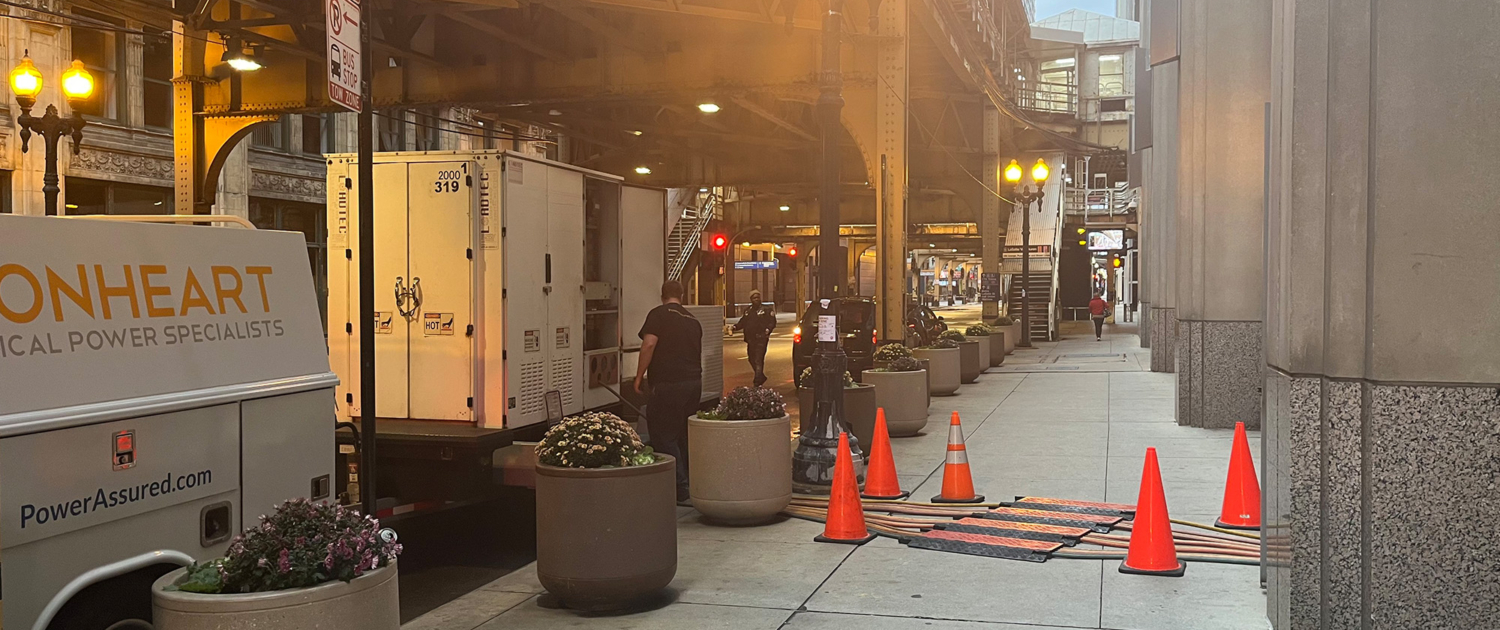 Workers unloading truck in city Workers Unloading Truck In City
