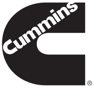 cummins 'c' logo in black and white